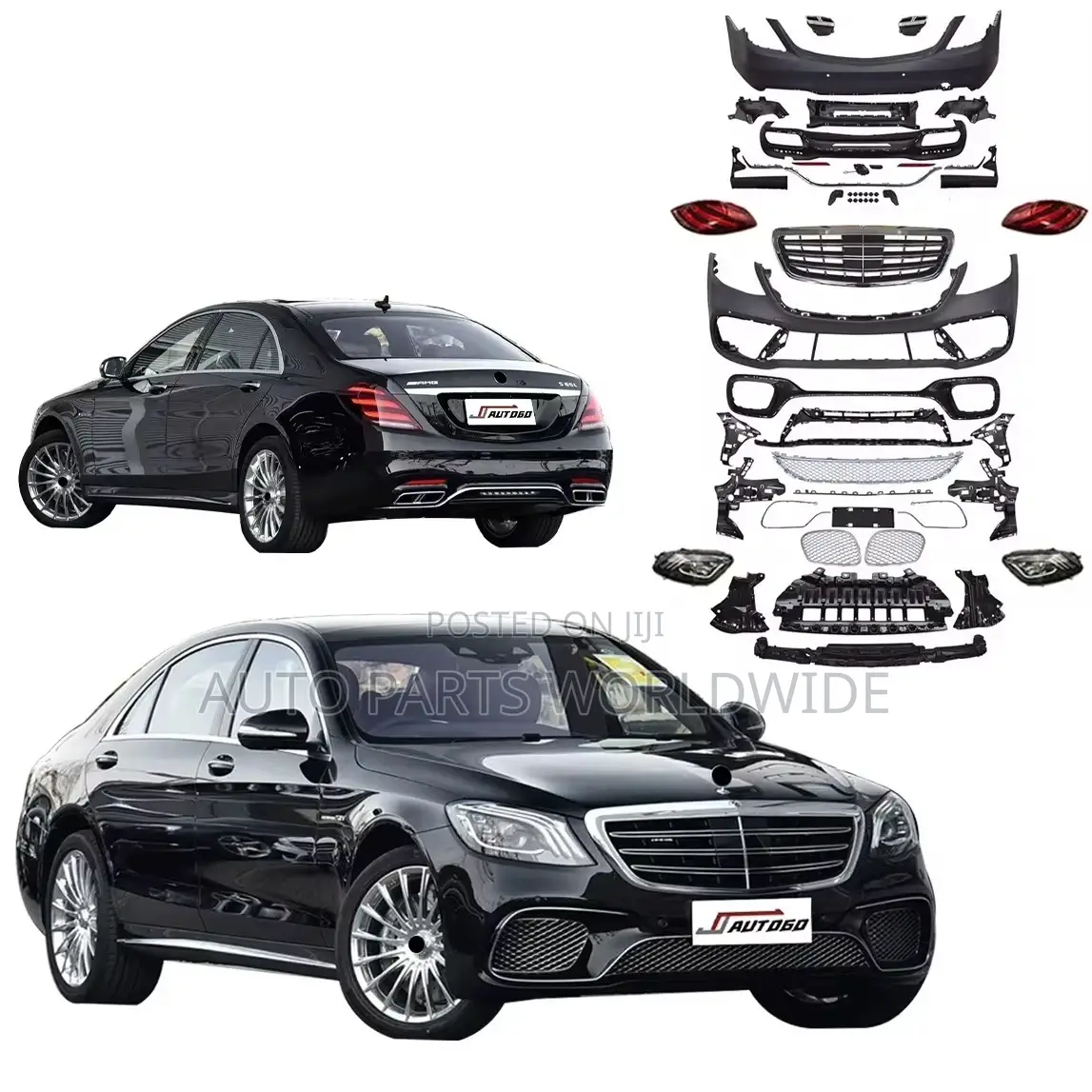 Mercedes Benz S Class W222 2014-2018 Bodykits UPGRADE S63