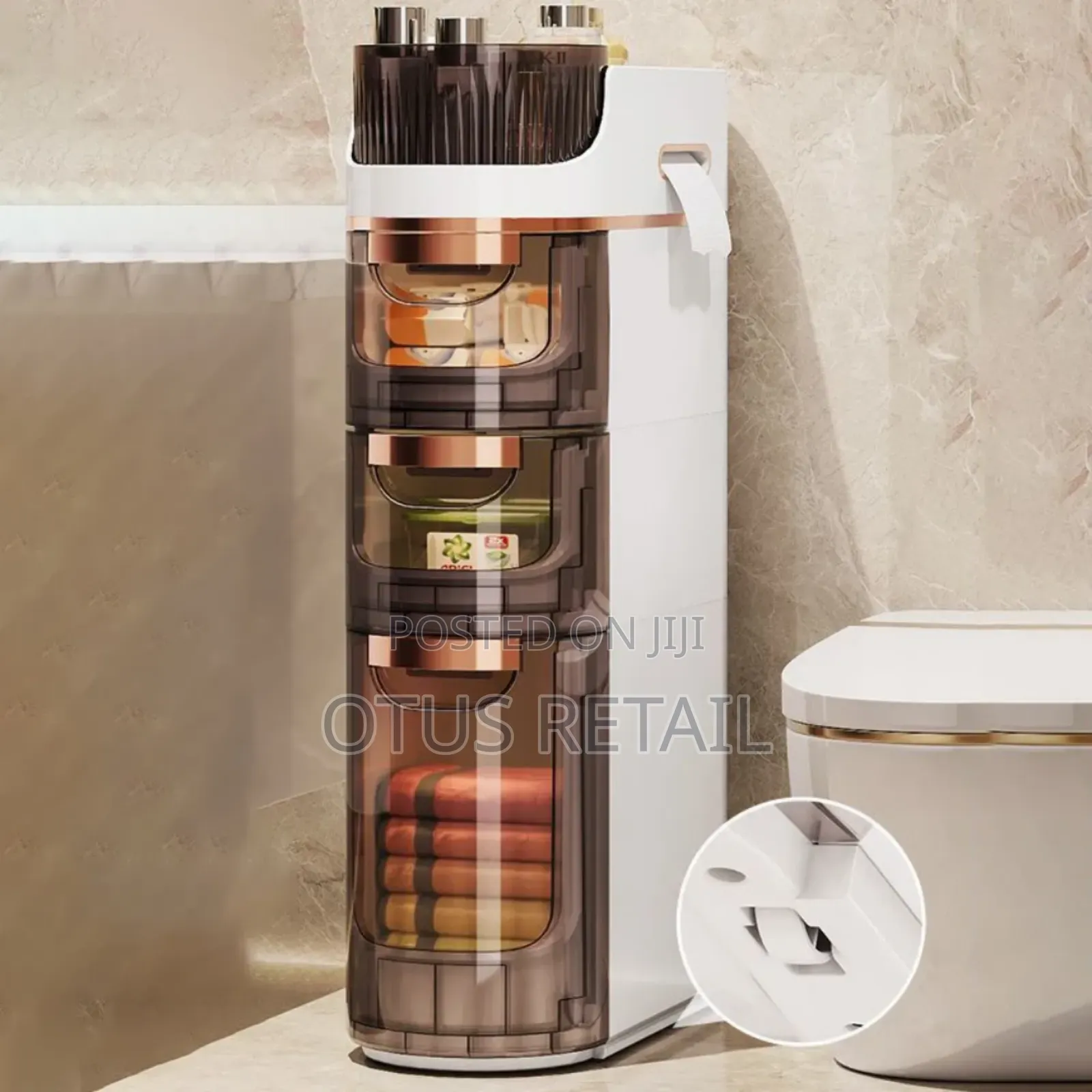 3 Layer Bathroom Storage Free Delivery