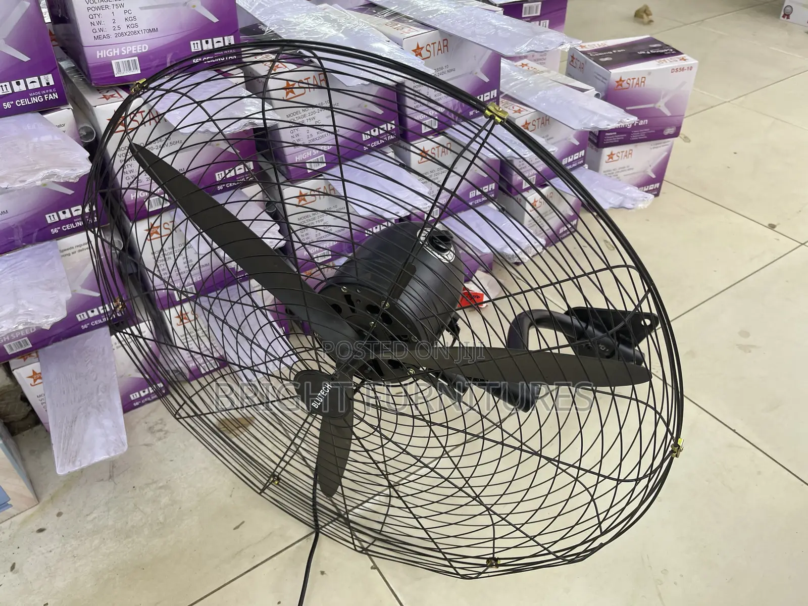Heavy Duty 26 Inches Industrial Wall Fan