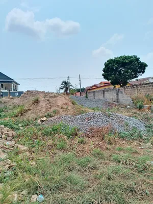 TDC Walled 60 by 140ft Half Plot of Land 4sale,Spintex