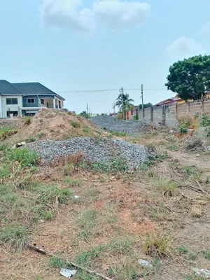 TDC Walled 60 by 140ft Half Plot of Land 4sale,Spintex