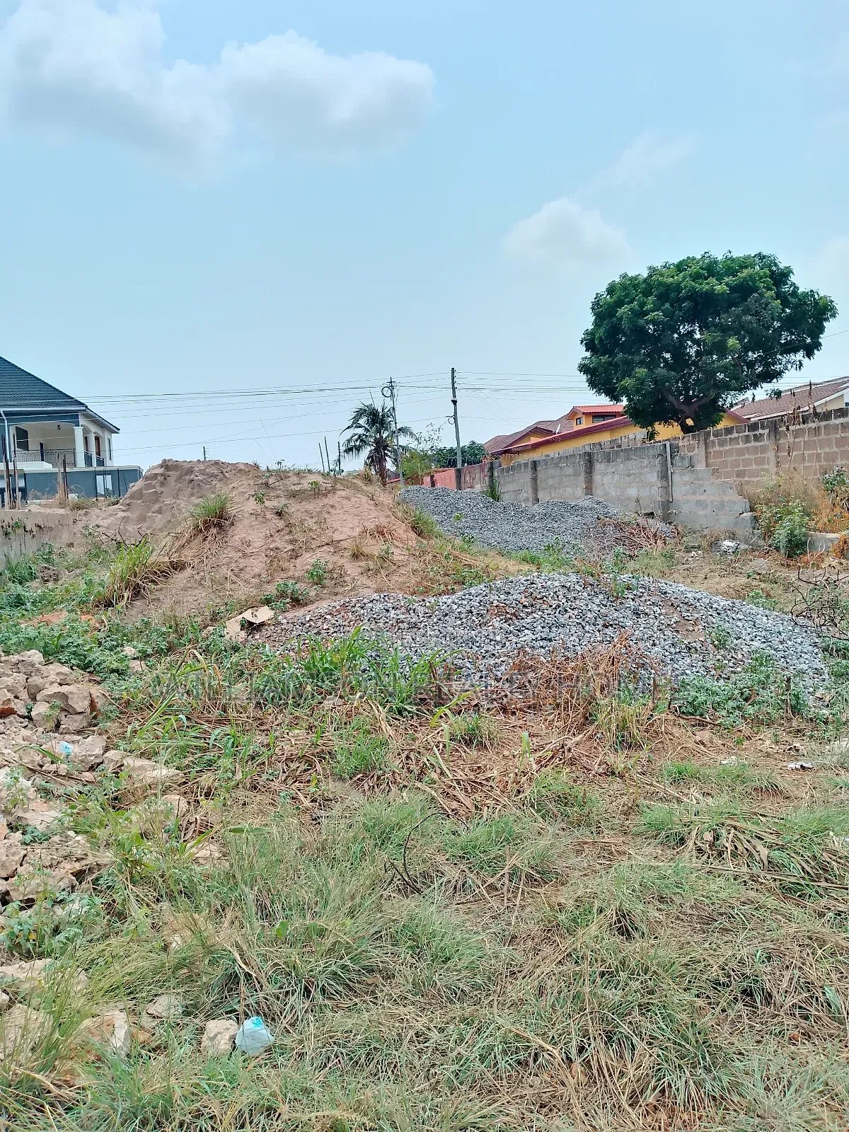 TDC Walled 60 by 140ft Half Plot of Land 4sale,Spintex