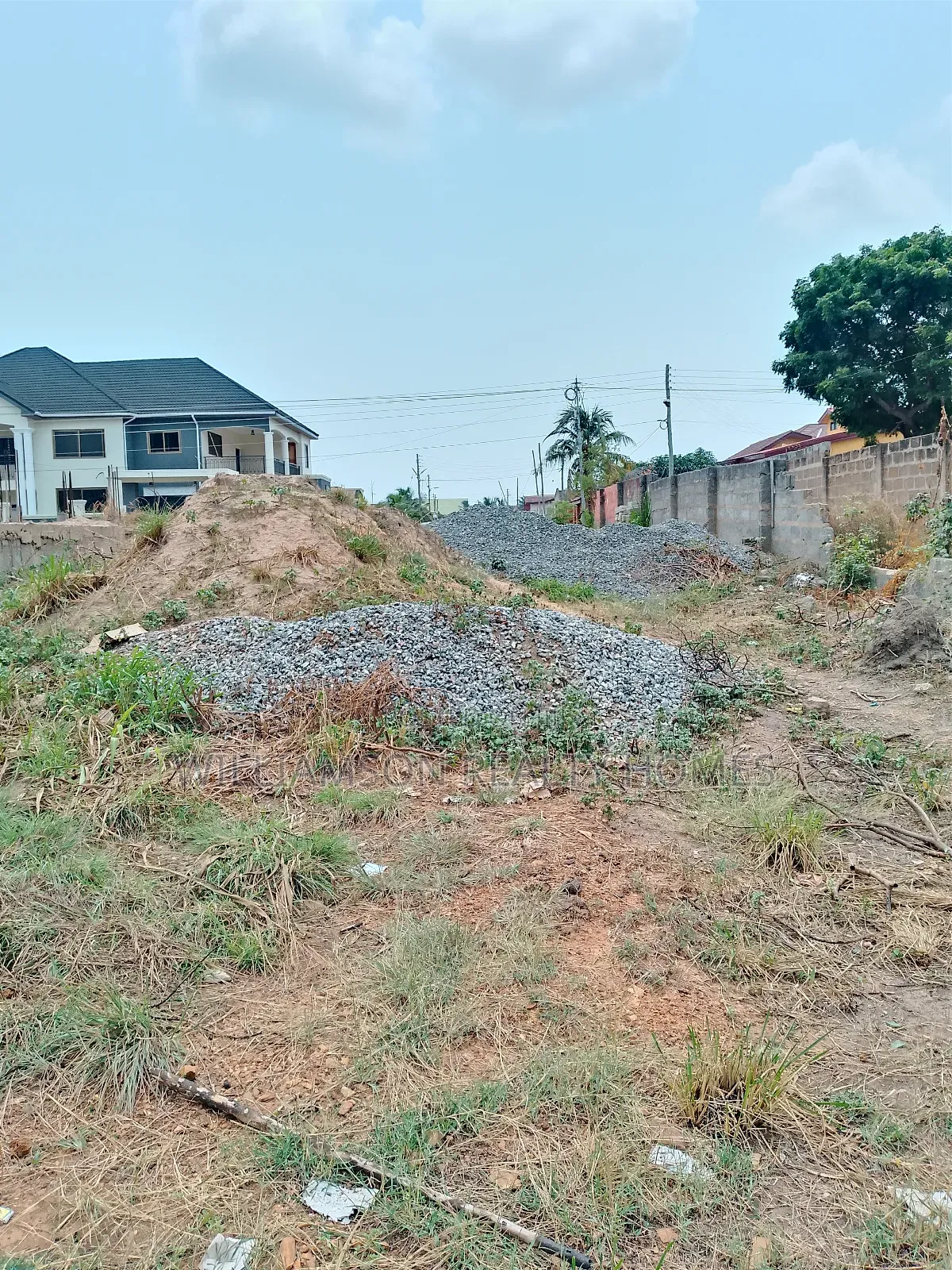 TDC Walled 60 by 140ft Half Plot of Land 4sale,Spintex