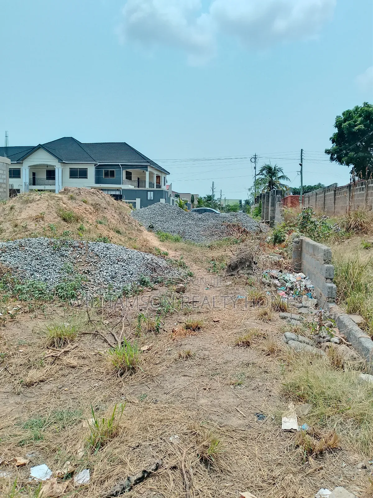 TDC Walled 60 by 140ft Half Plot of Land 4sale,Spintex