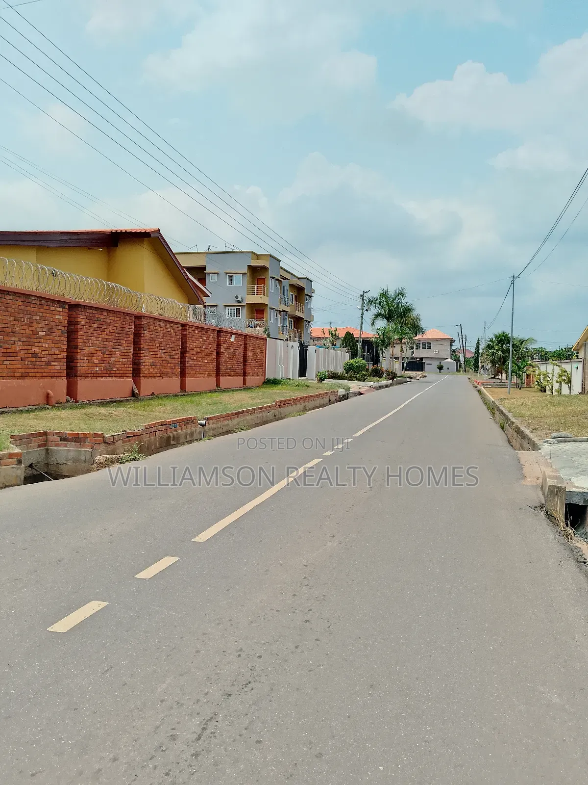 TDC Walled 60 by 140ft Half Plot of Land 4sale,Spintex