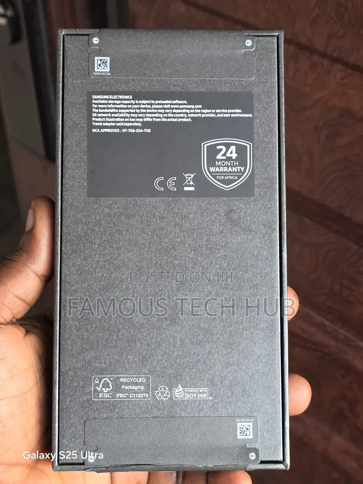 New Samsung Galaxy S25 Ultra 256 GB Silver