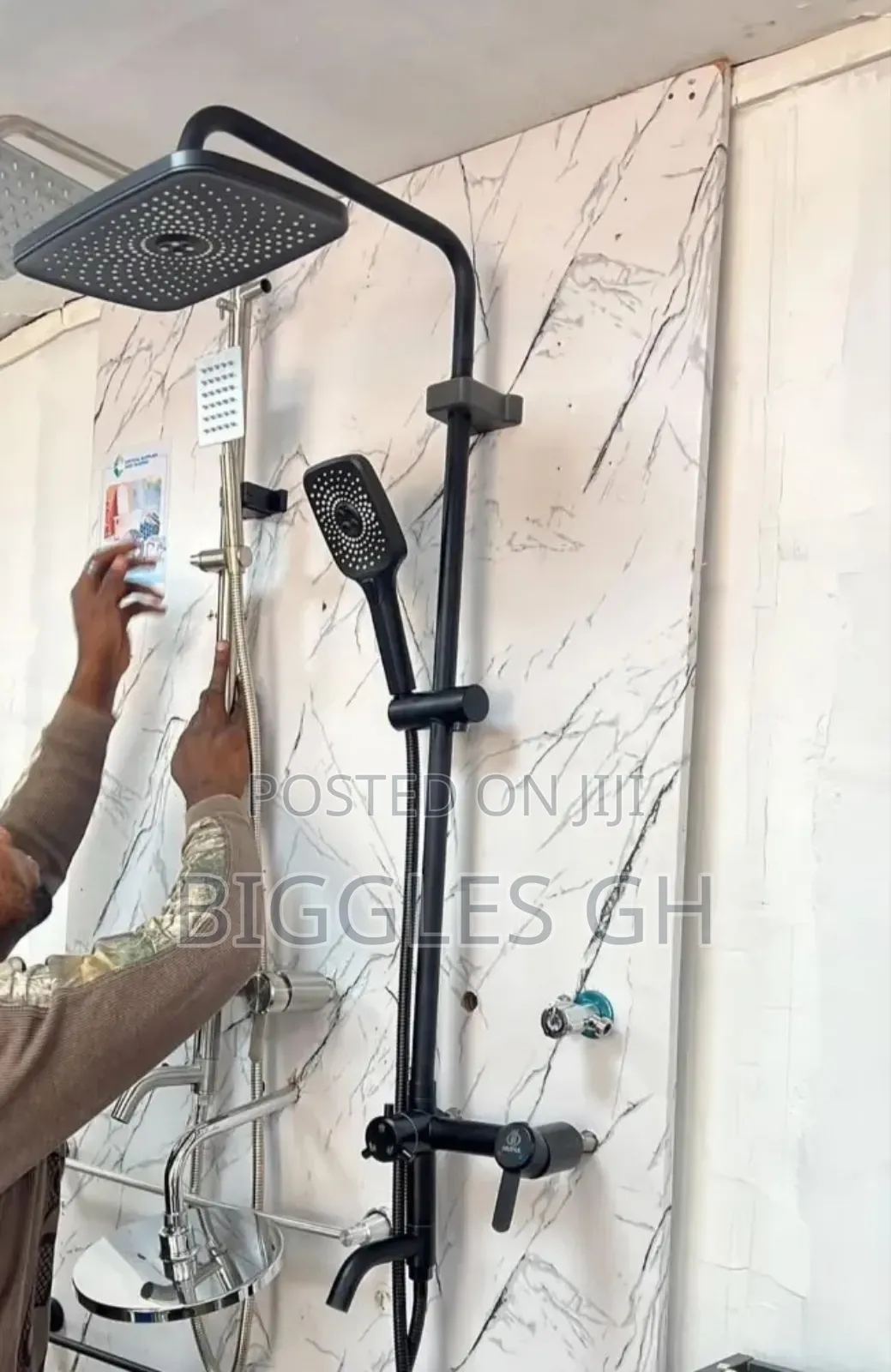 Quality 3 in 1 Shower Set- Telephone Shower Mixer