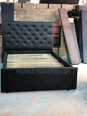 #Jiji Brothers Double Bedframe Black Color 54/75