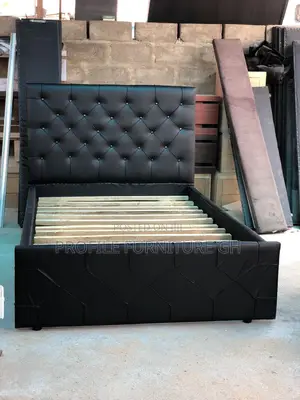 Photo - #Jiji Brothers Double Bedframe Black Color 54/75