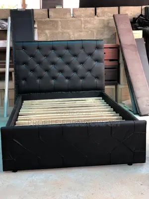 Sweet Dark Black Double 54/75 Bedframe// Free Delivery