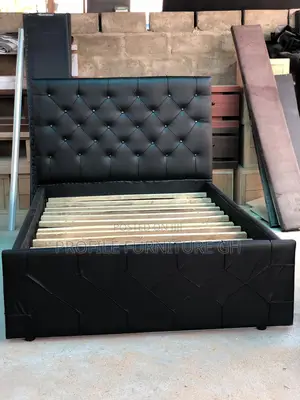 Sweet Dark Black Double 54/75 Bedframe// Free Delivery