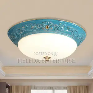 Blue Seal Cerami /Plastic Ceiling Light