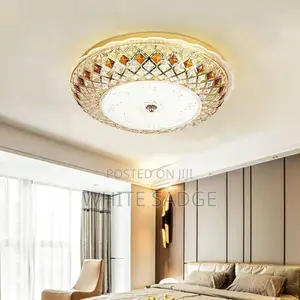 Stone Crystal Ceiling Light