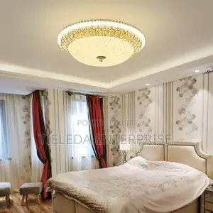 Stone Crystal Ceiling Light