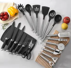 19pcs Silicone Laddles Set