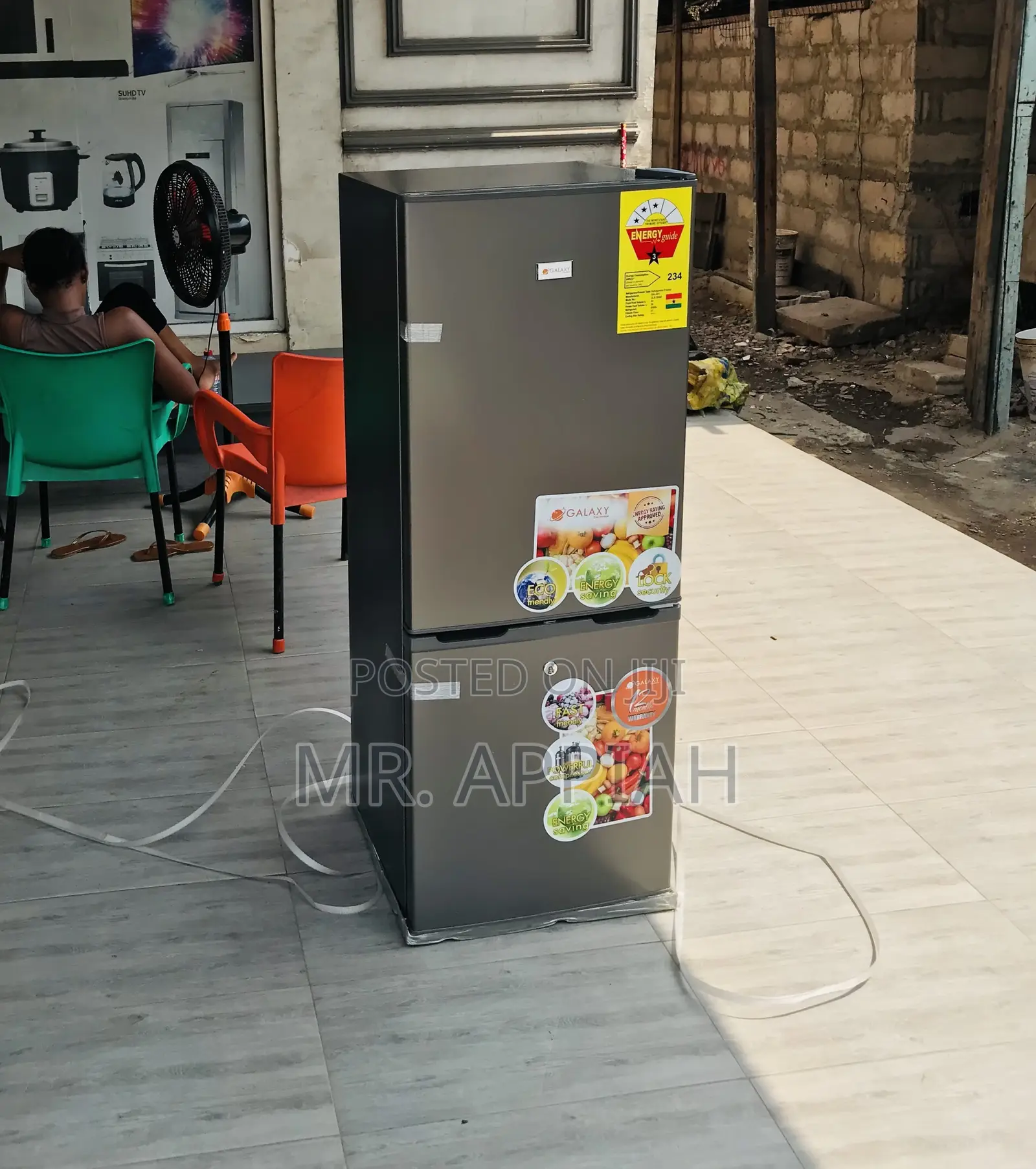 Upgrade Your Kitchen With Galazy GLX-200TM 2 Door Fridge.