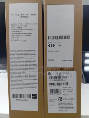 New Laptop HP Envy 14 16GB Intel Core Ultra 7 SSD 1T