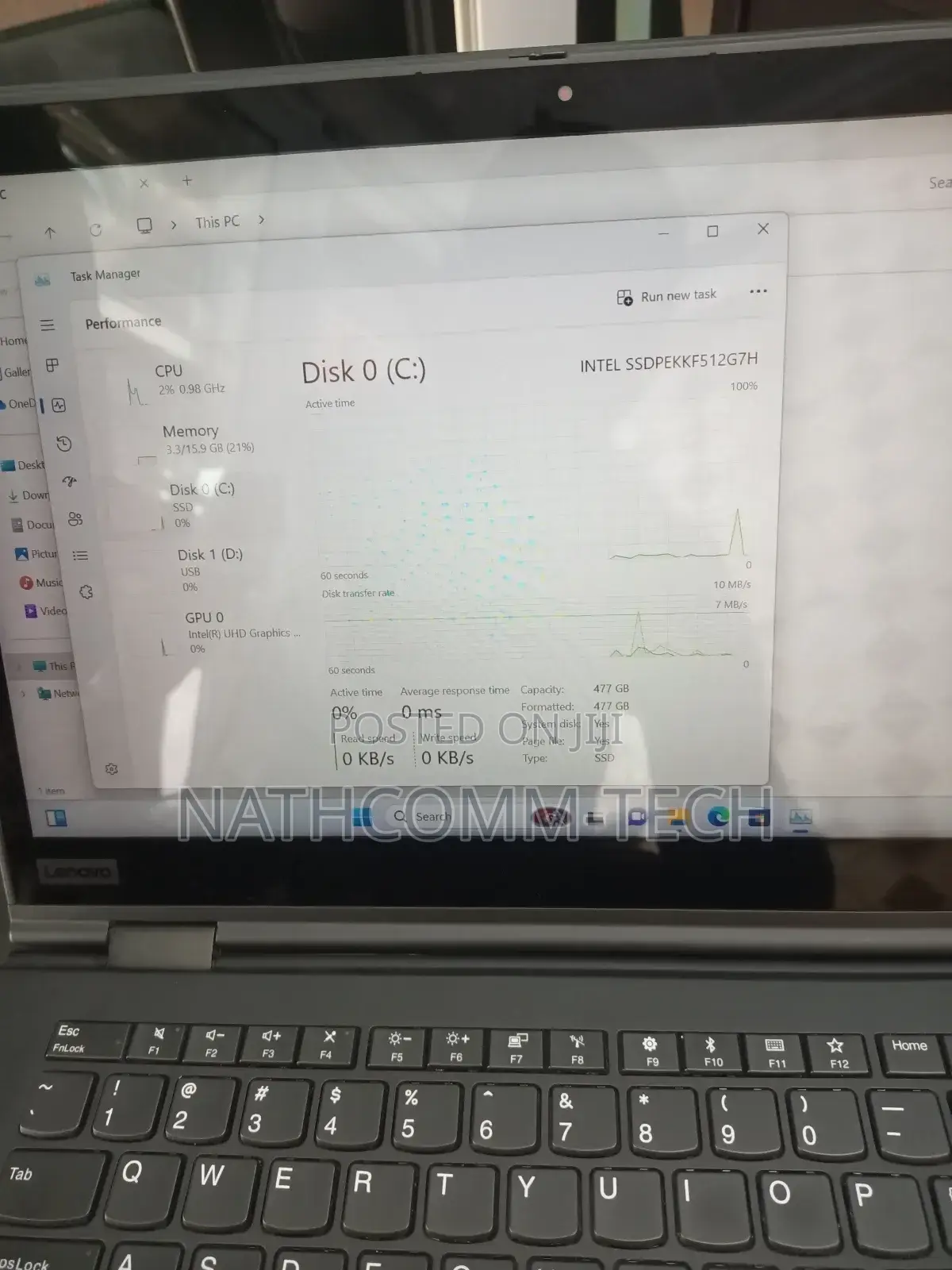 Laptop Lenovo Thinkpad X1 Yoga 16GB Intel Core i5 SSD 512GB