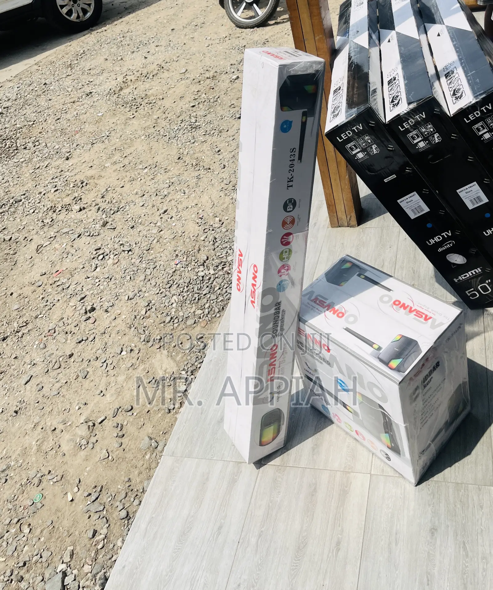 Wireless Asano TK - 2043S Bluetooth Sound Bar + Subwoofer.