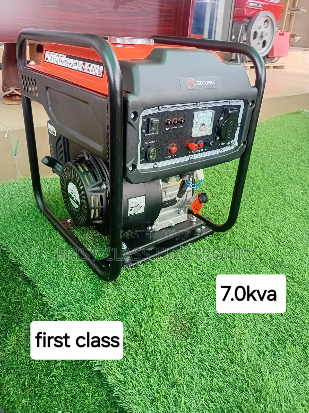 Portable 7.0kva Gasoline Engine Generator