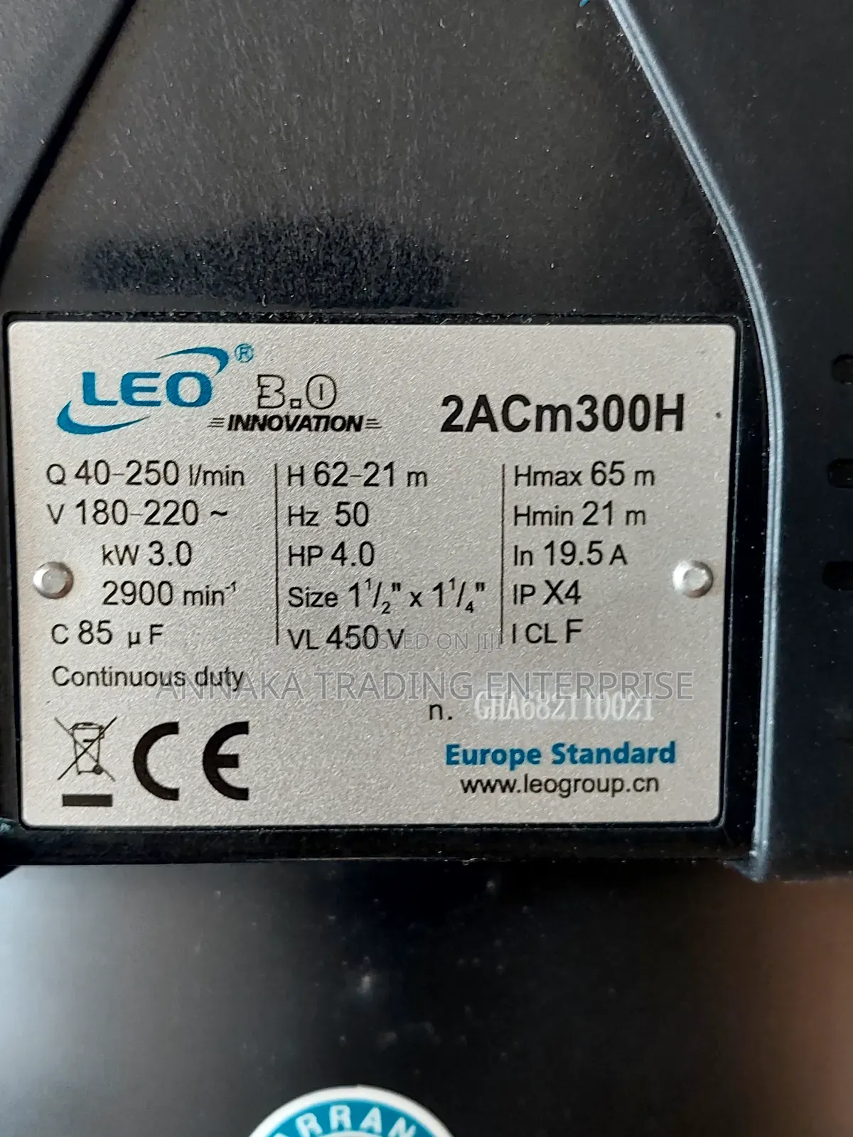Leo Water Pump
