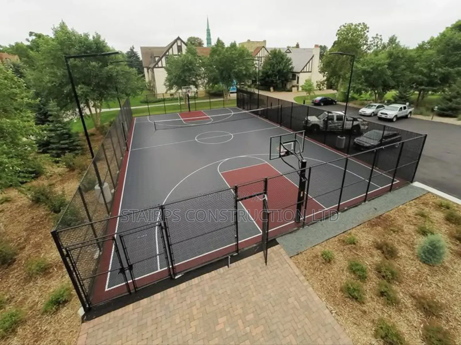 Basketball Court Construction Services Available