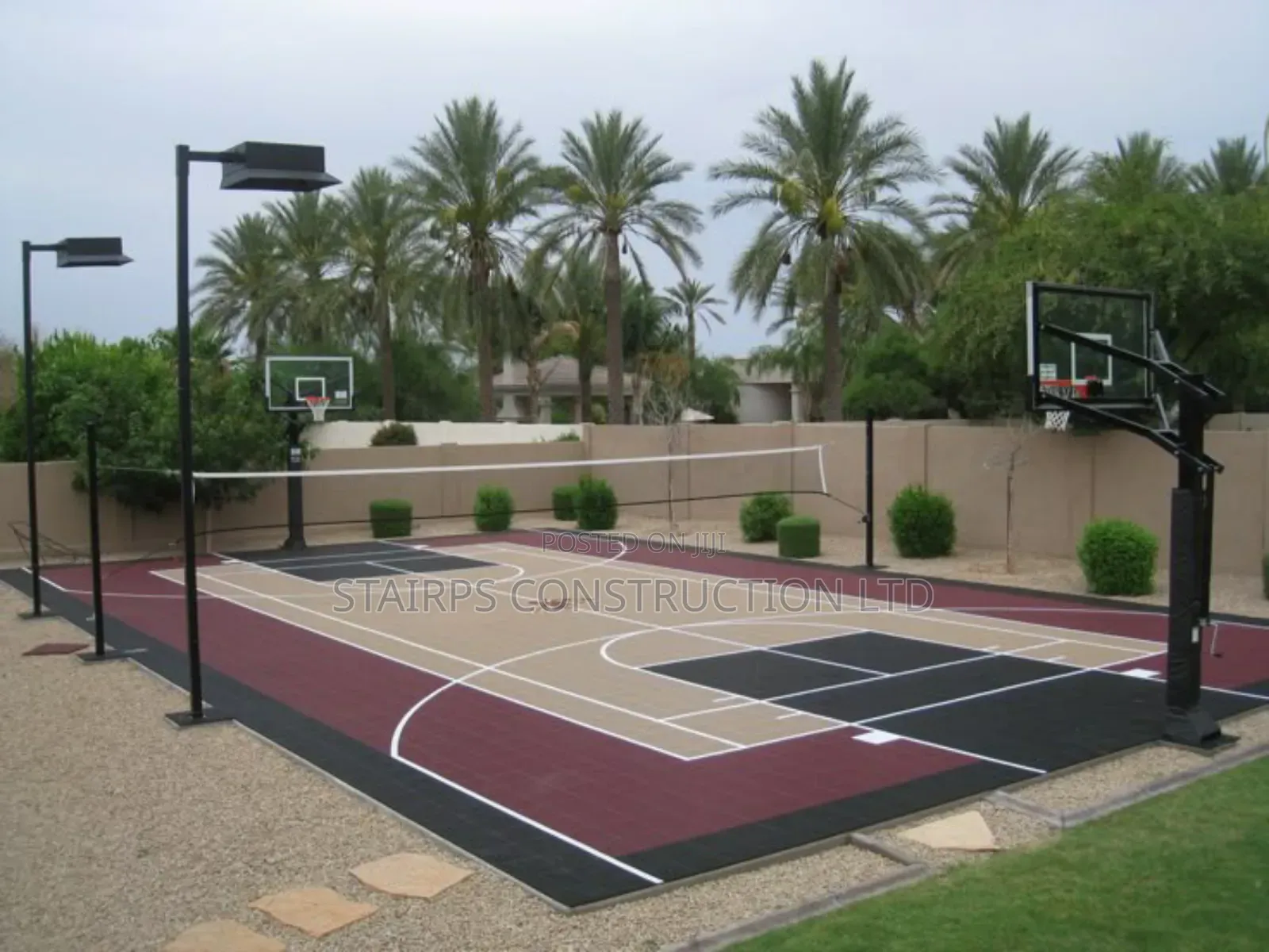 Basketball Court Construction Services Available