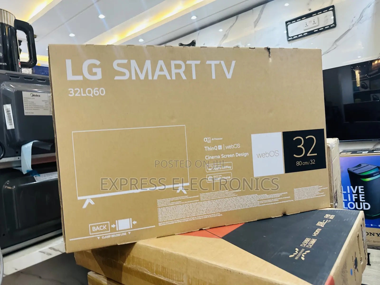 Best Buy for Less Lg FHD Smart LG 32”LP60