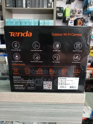 Tenda Full Color 2mp 1080p Outdoor Wi-Fi Bullet Camera Rt3