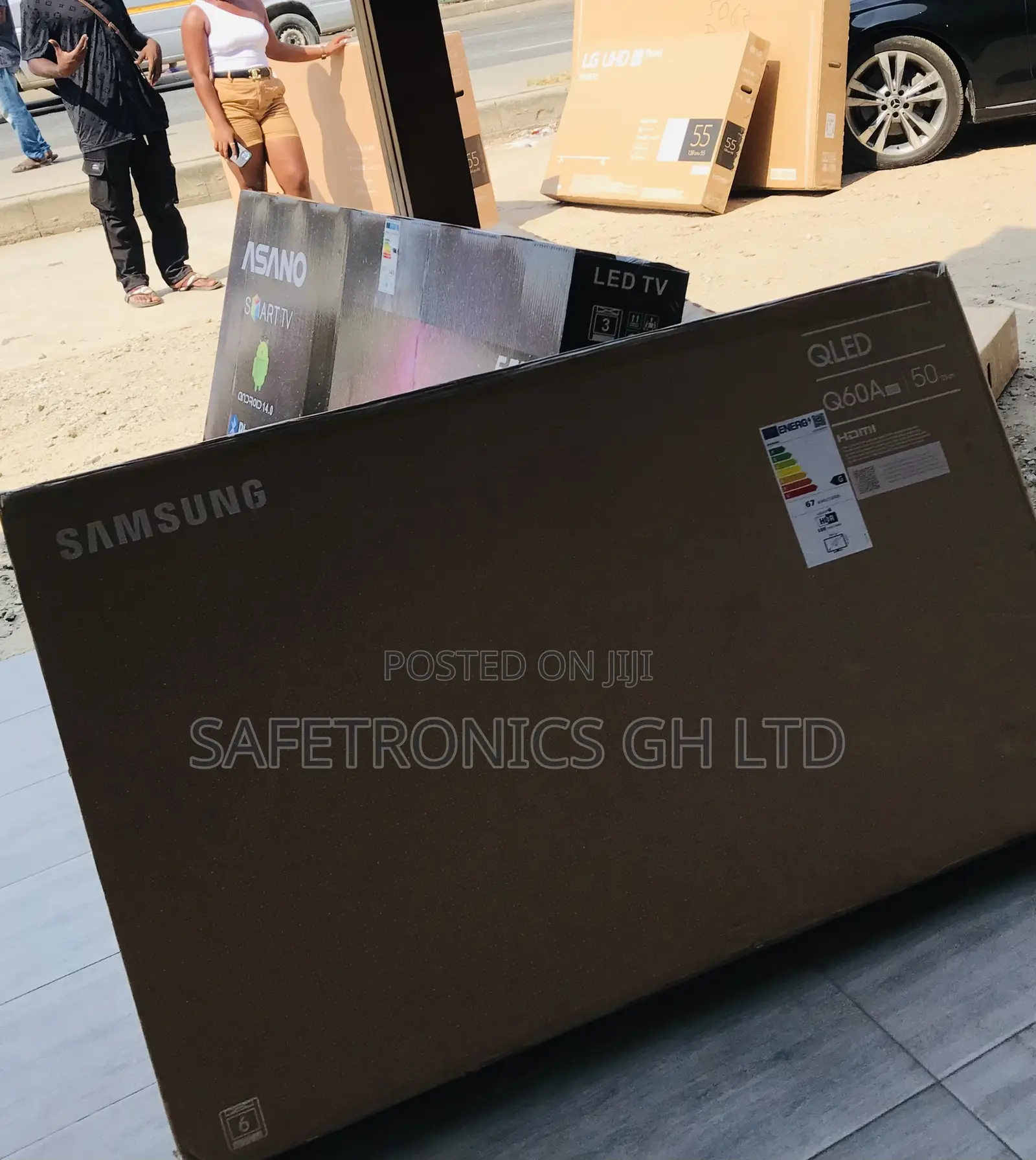 50 Inch Smart UHD Android Samsung Q60B Crystal Clear Tv 