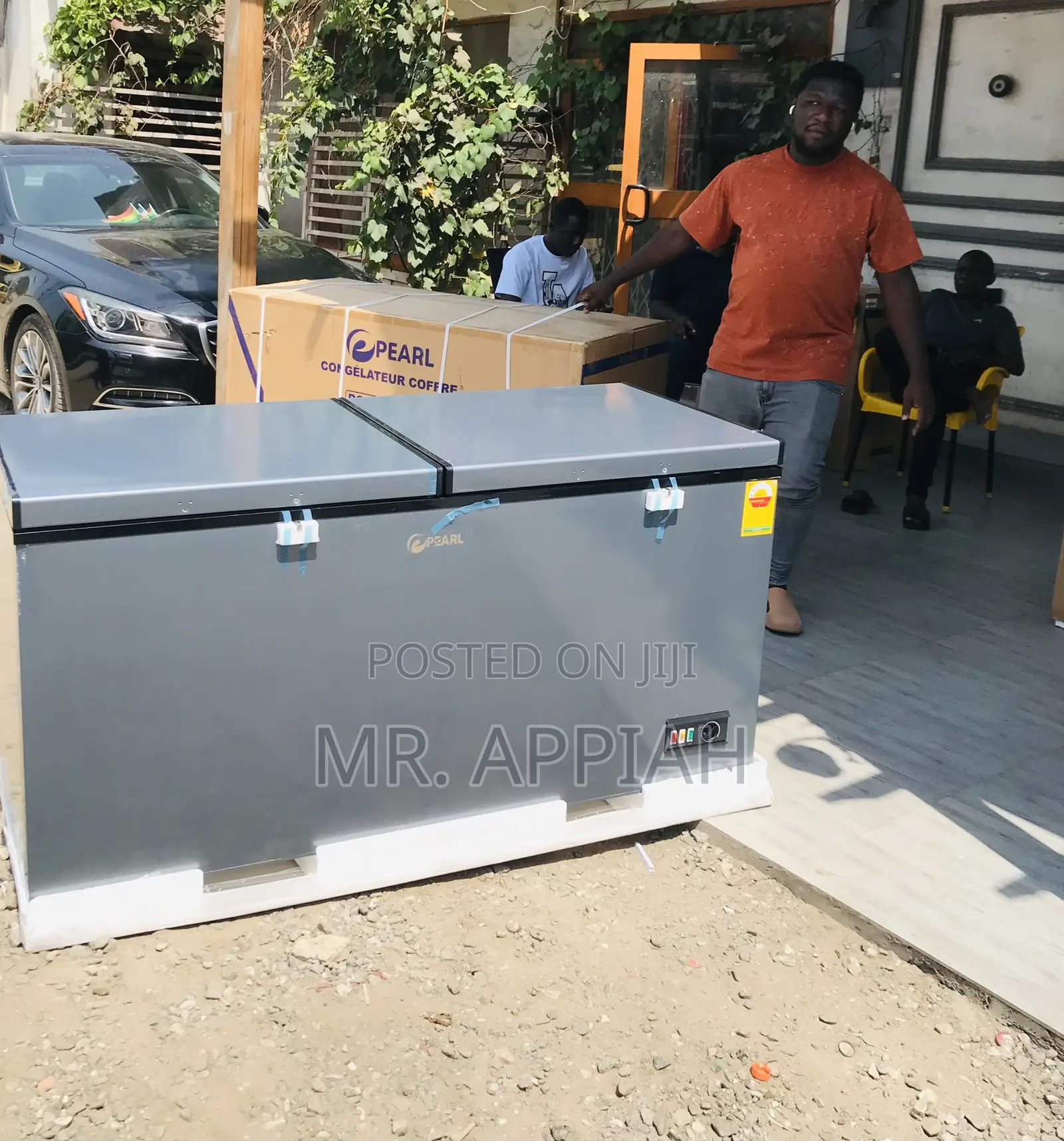 Choose Unique Pearl PCF -6004-25y Chest Freezer(Gray).