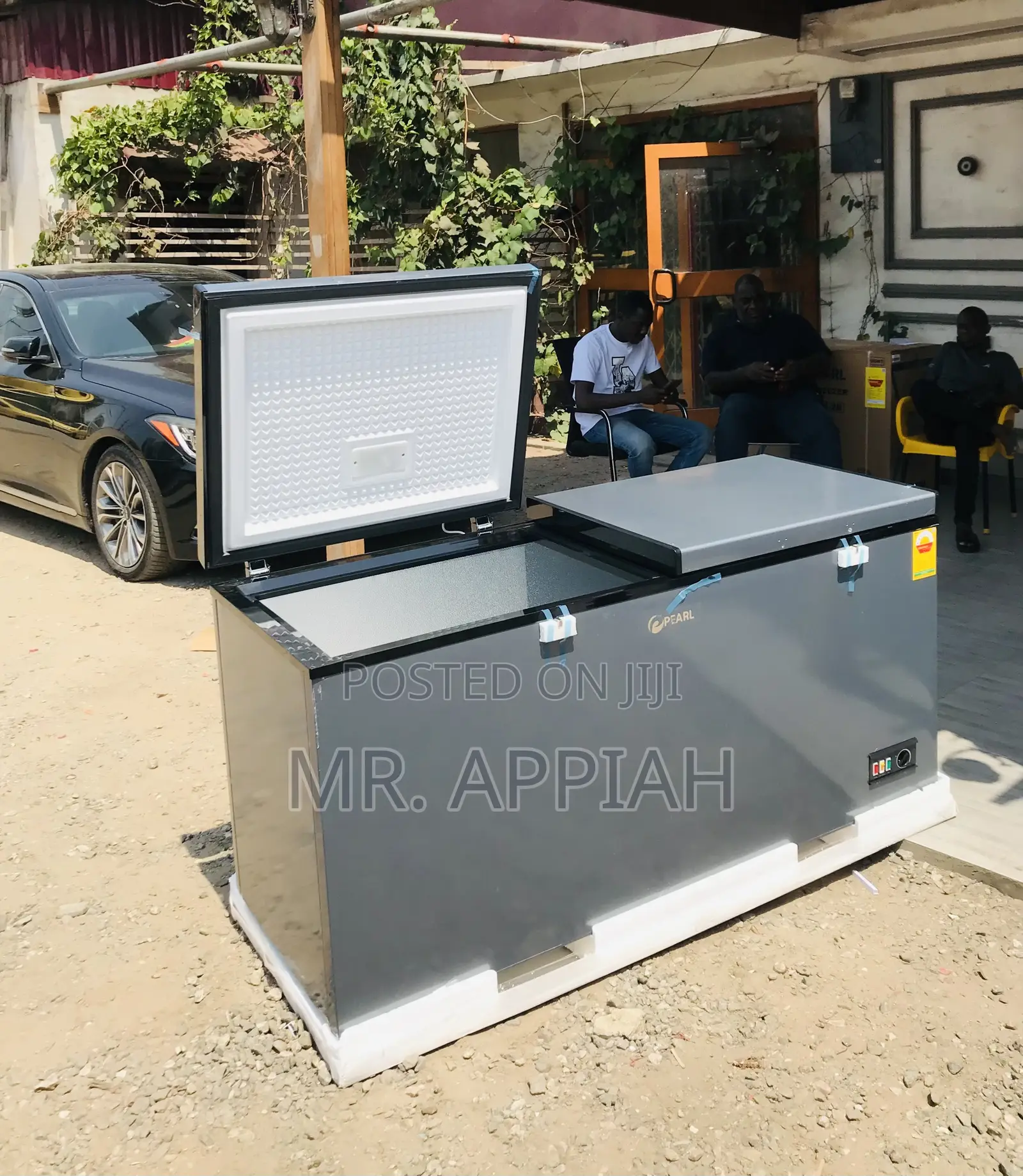 Buy Unique Pearl PCF -6004-25y Double Door Freezer(Silver).