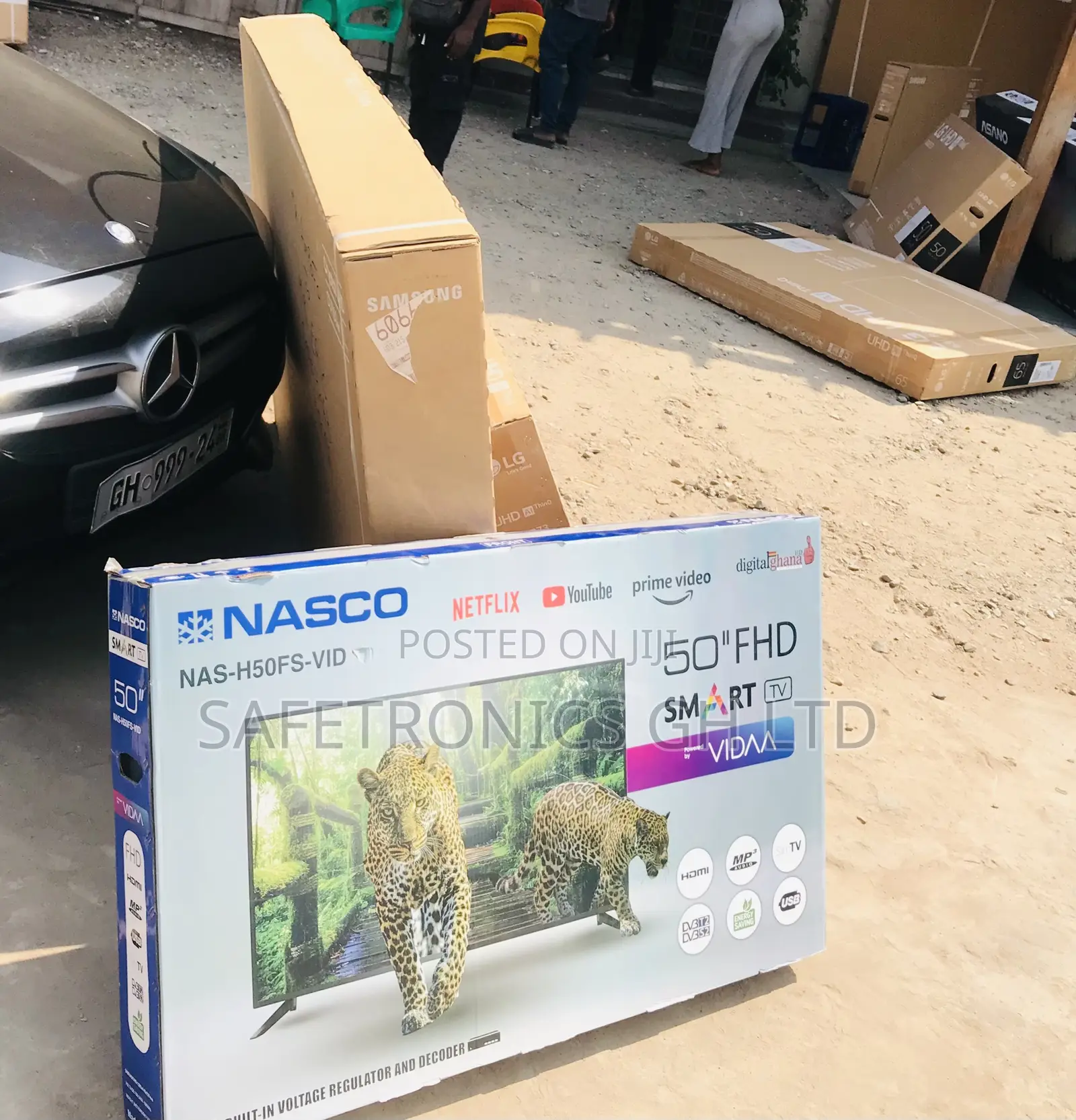 Choose Nasco Smartscreen Led UHD Android 50 Inch Tv