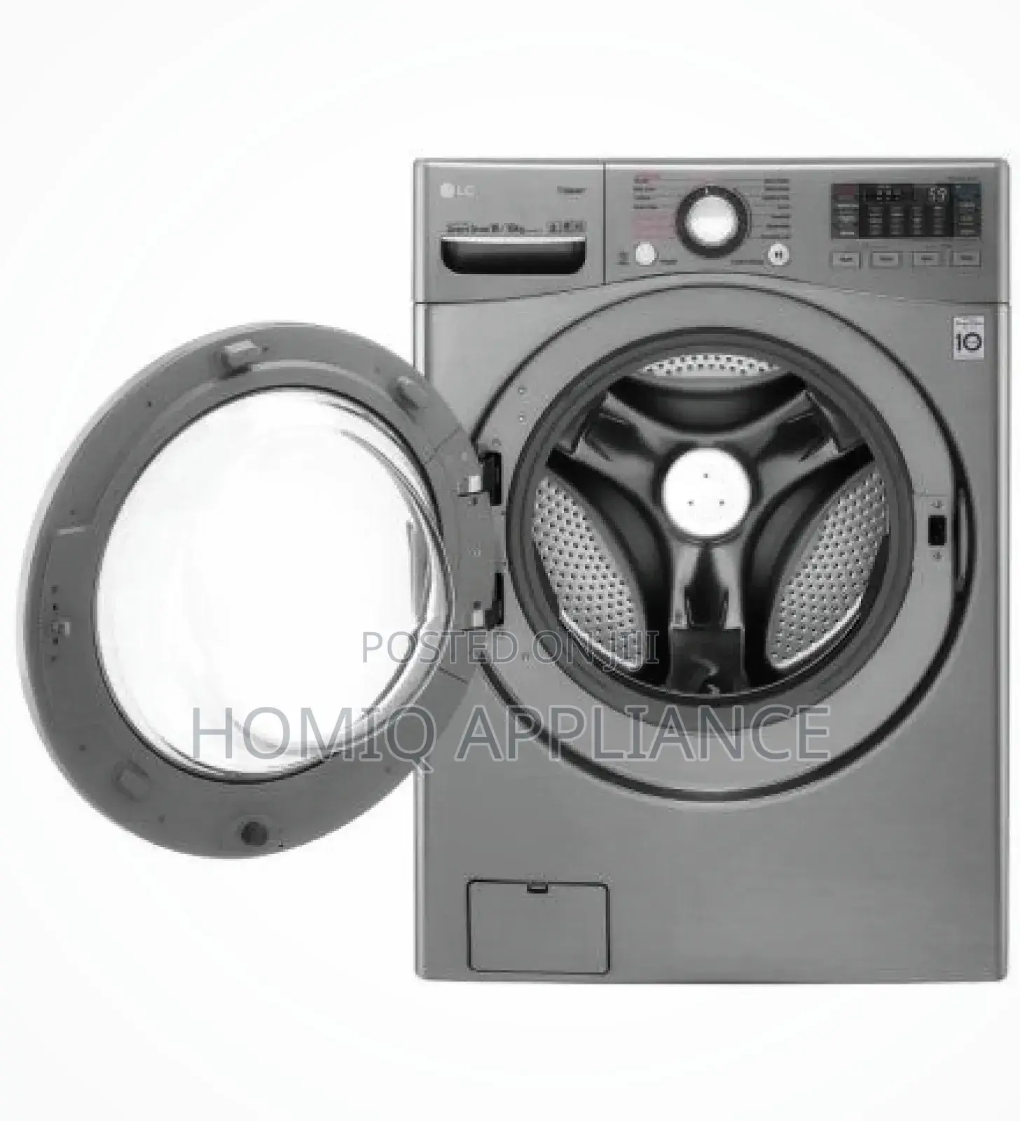 Lg 17/10 Kg Frontload Washer Dryer F0l2crv2t2c 1yearwarranty