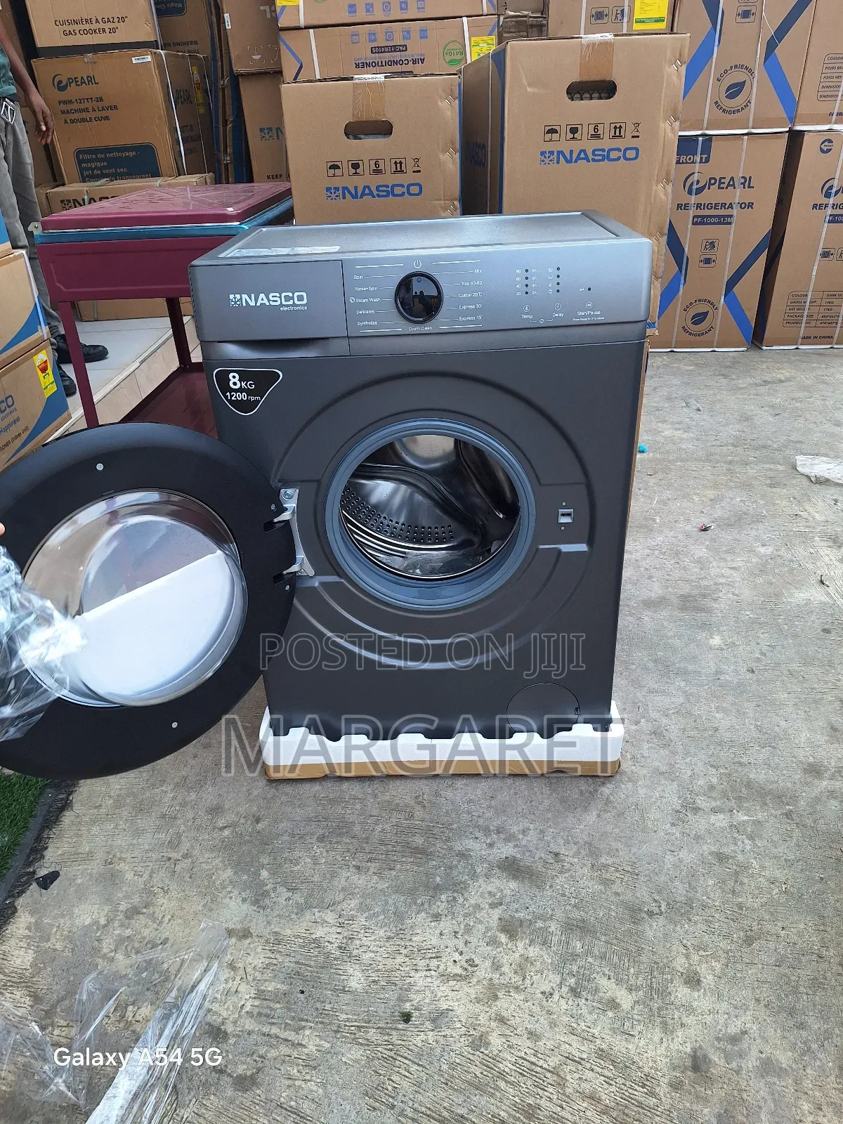 Front Load Nasco 8 Kg Fully Automatic