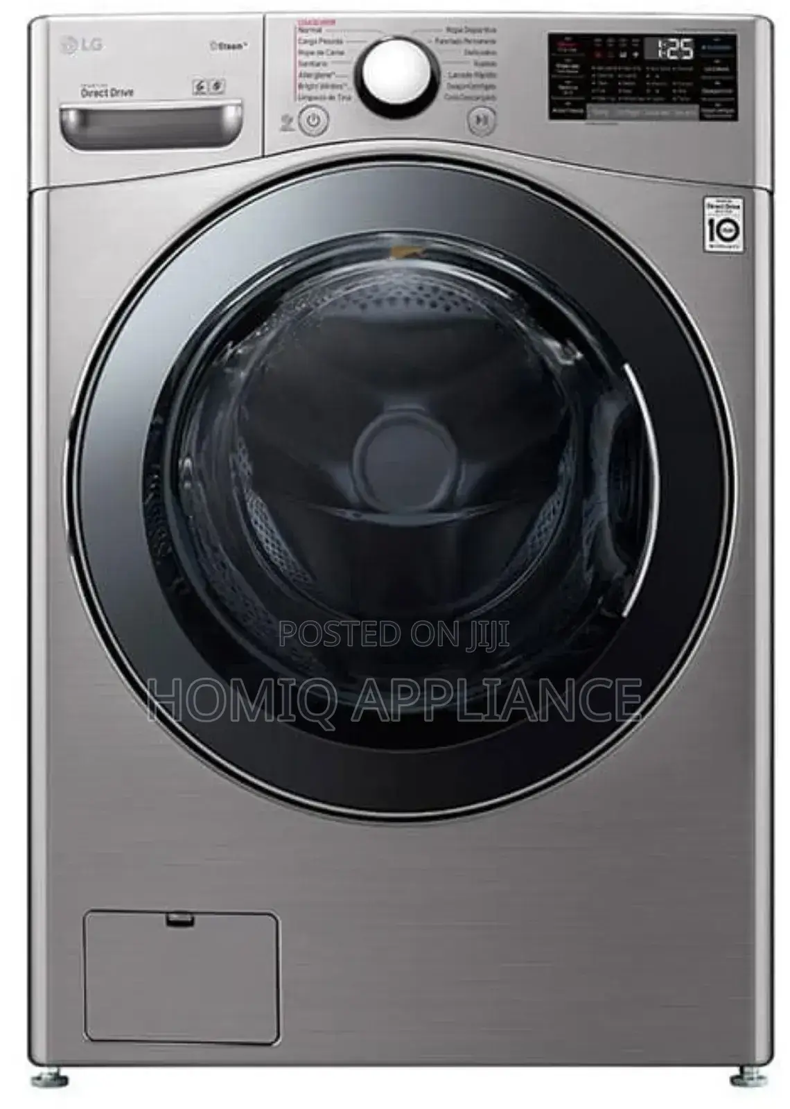 Lg 20/12 Kg Washer Dryer , 6 Motion , Dd Motor Steam New