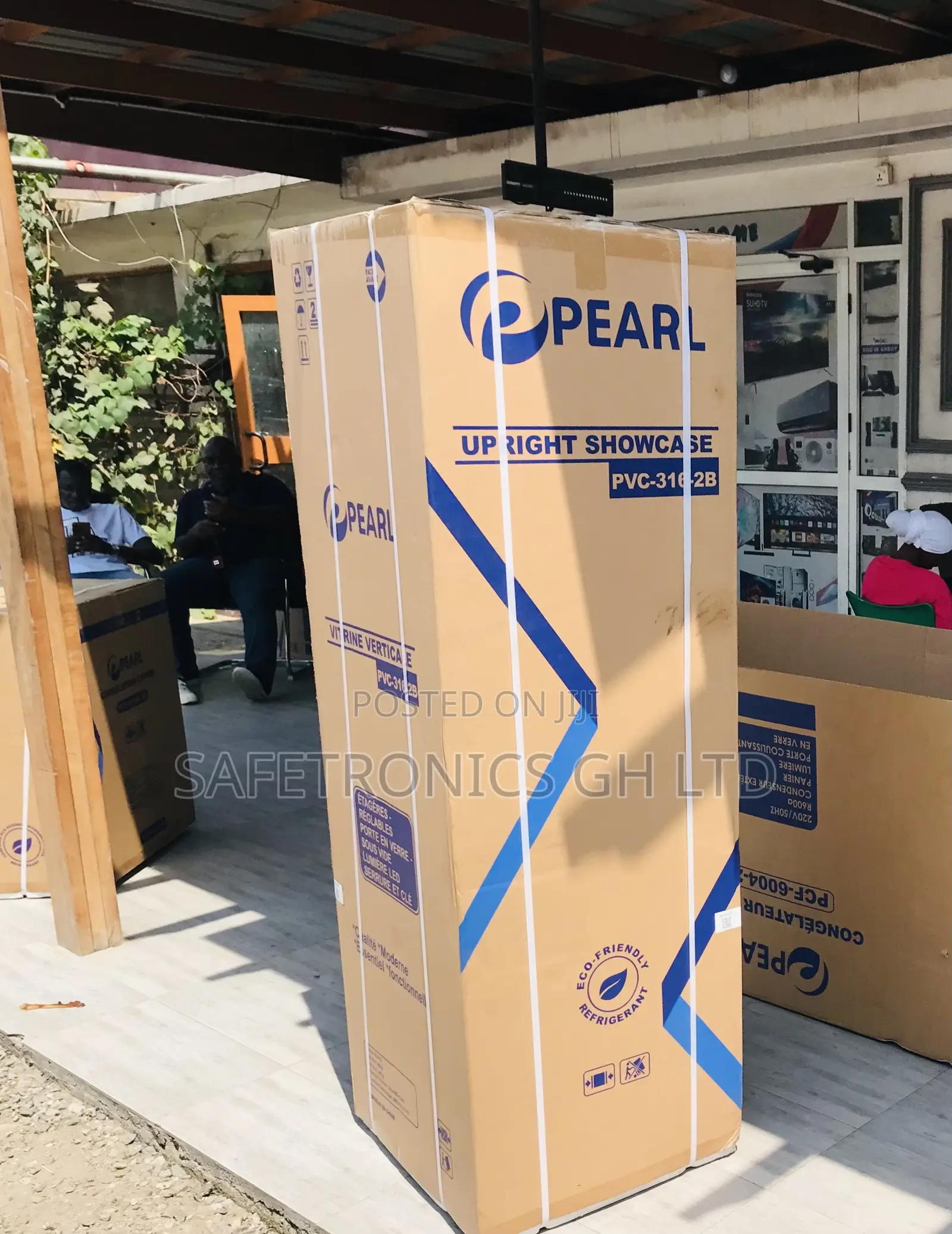 New Pearl Display Pvc-316 Singledoor Glass Door Fridge