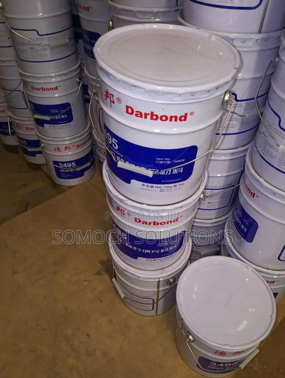 Korrobond Darbond Gum Crusher Backing Material Ghana