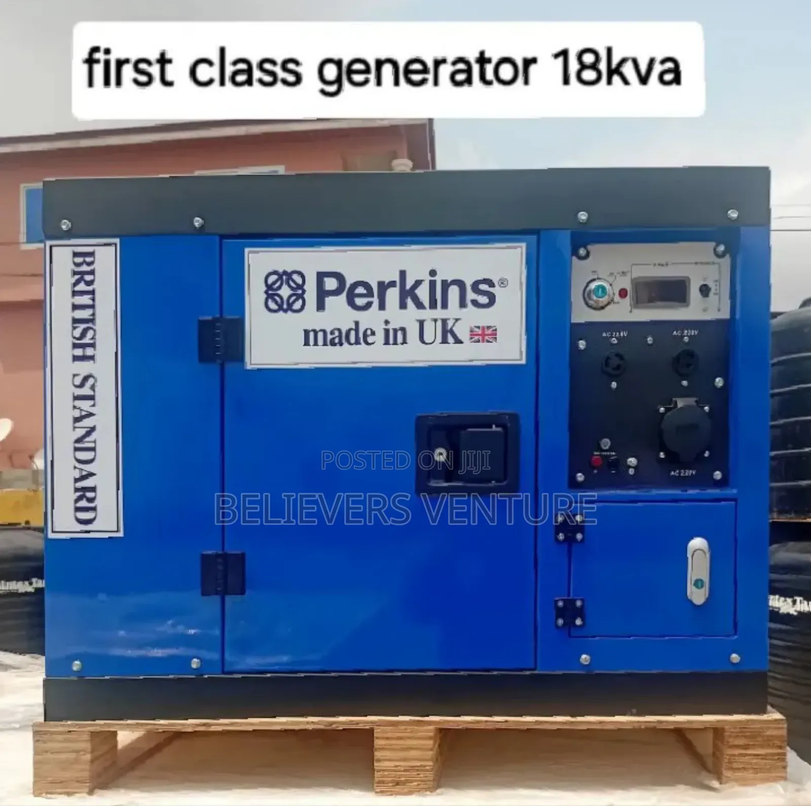 First Class Generator 18kva Perkins Generator 180,000watt