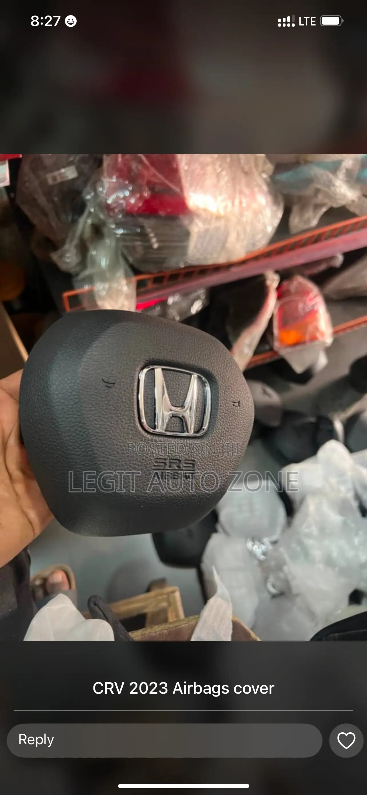 Honda CRV 2023,2024 Airbag Cover