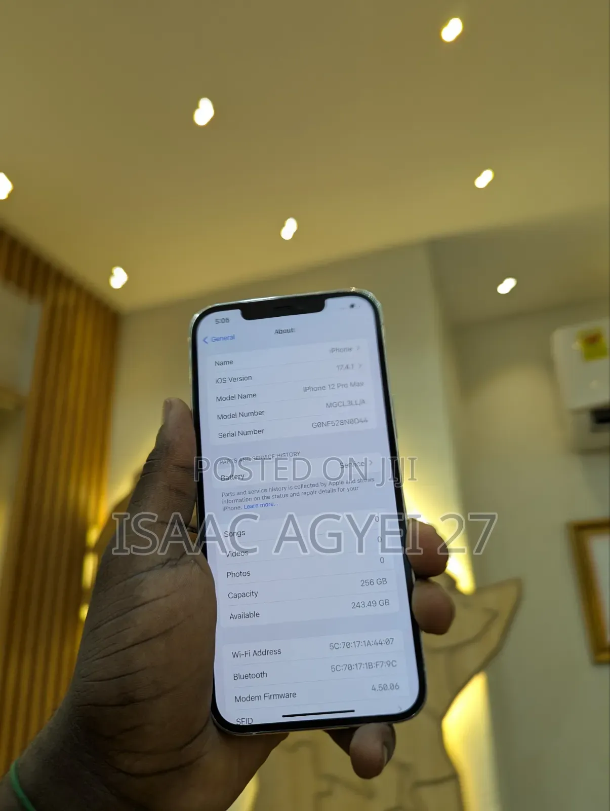 New Apple iPhone 12 Pro Max 256 GB White