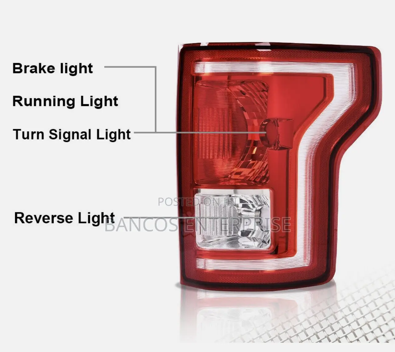 F150 Ford Tail Light 2015-2017
