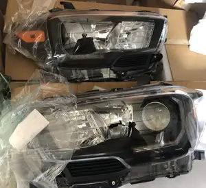 Tacoma 2016 2017 2018 2019 2020 2021 Headlight Black Led Head Light