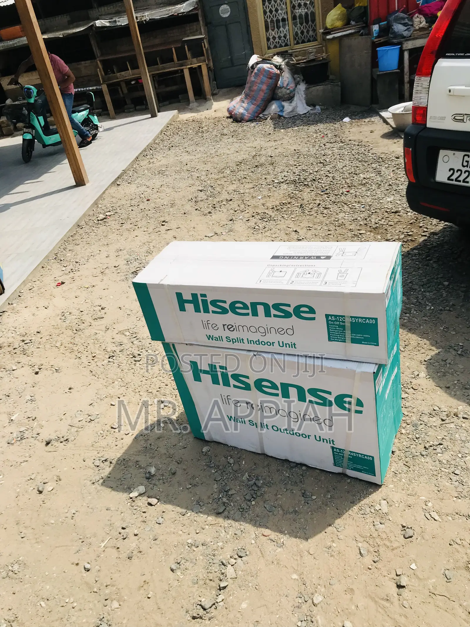 Stay Chill With Hisence 1.5hp With Copper Condenser.