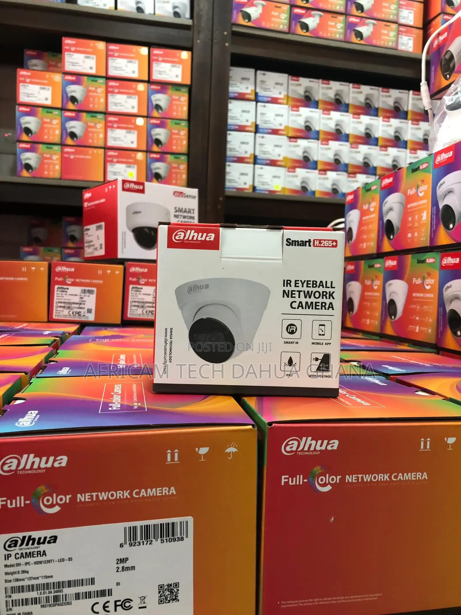 DAHUA 4MP Entry IR Fixed-Focal Eyeball Netwok Camera