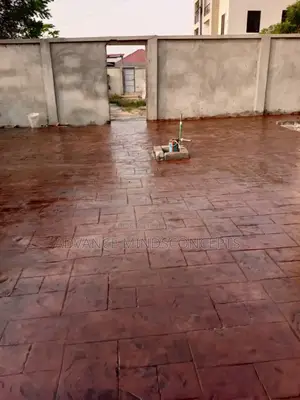 Stamp Decorative Floor Design ( Small Ashlar)