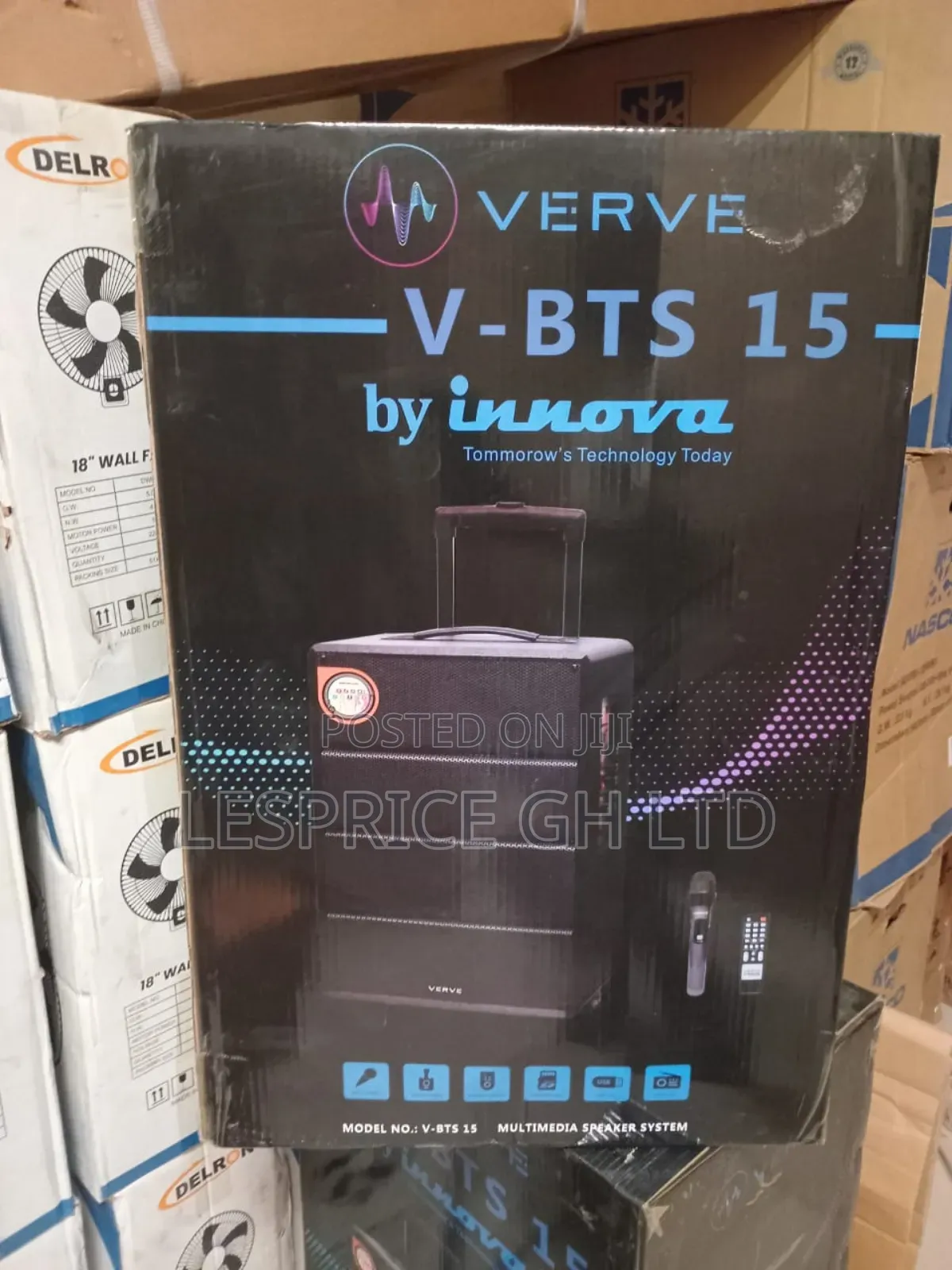 Experience Bass With Innova v-BTS Subwoofer