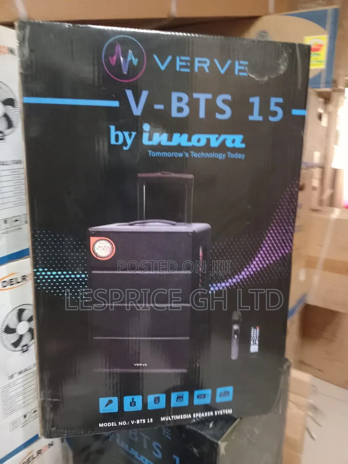 Wireless Microphone - Innova v-BTS 15 Speaker