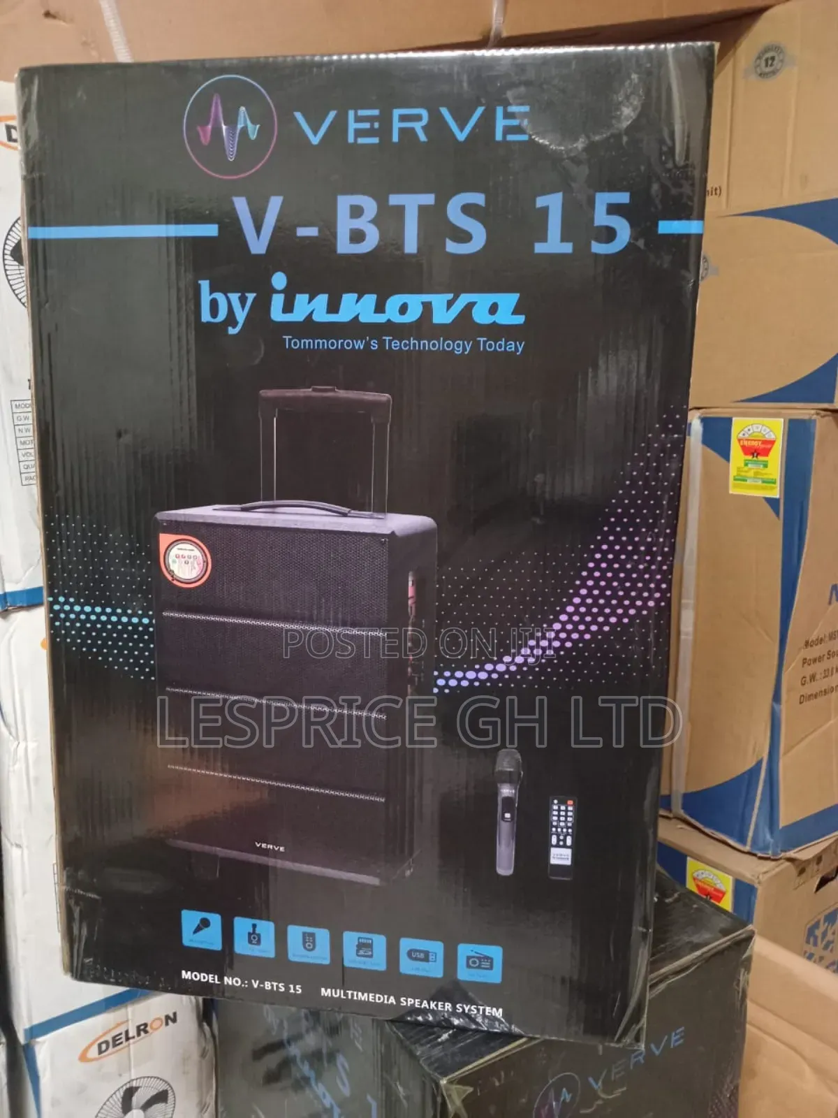 High-Quality Sound From Innova v-BTS 15 System