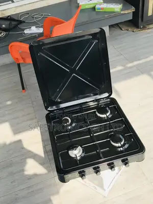 Neat Tabletop 4 Gas Yucel Black Cooker